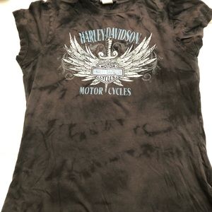 Harley-Davidson black T-shirt medium womens